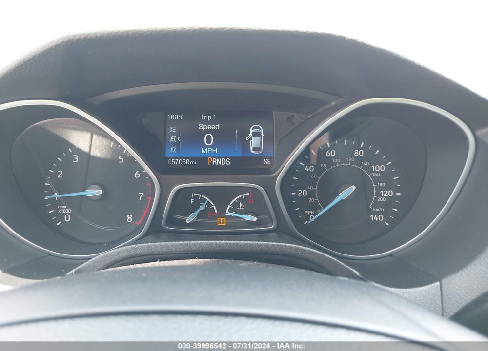 2017 FORD FOCUS TITANIUM VIN: 1FADP3J29HL253106
