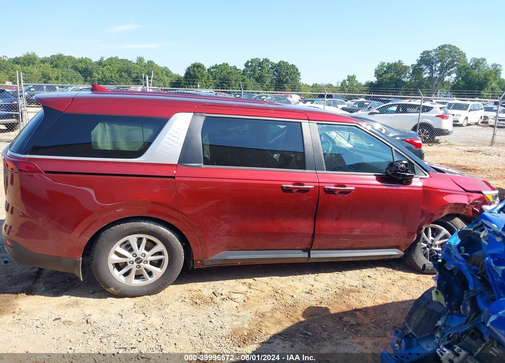 2023 KIA CARNIVAL MPV LX SEAT PACKAGE VIN: KNDNB4H35P6191556