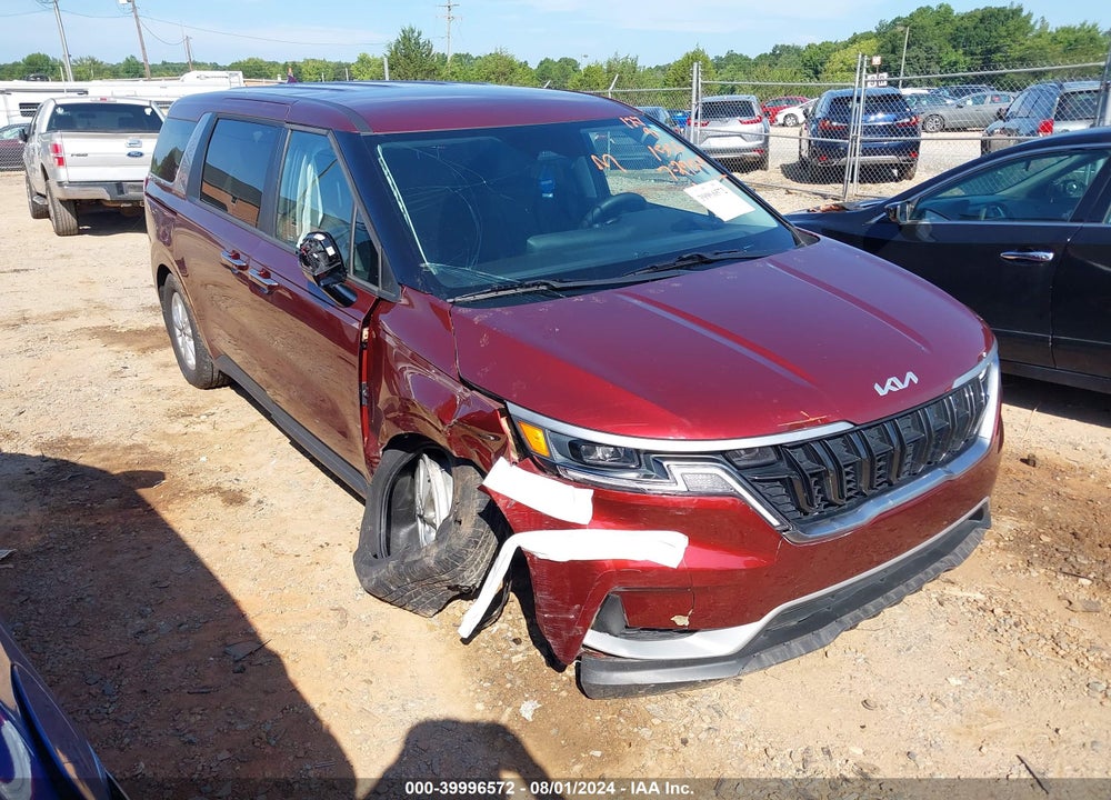 2023 KIA CARNIVAL MPV LX SEAT PACKAGE VIN: KNDNB4H35P6191556