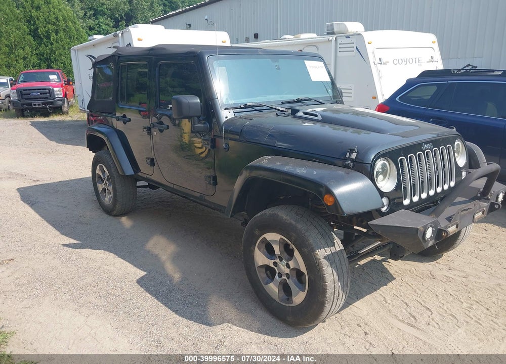 2014 JEEP WRANGLER UNLIMITED SAHARA VIN: 1C4BJWEGXEL313433