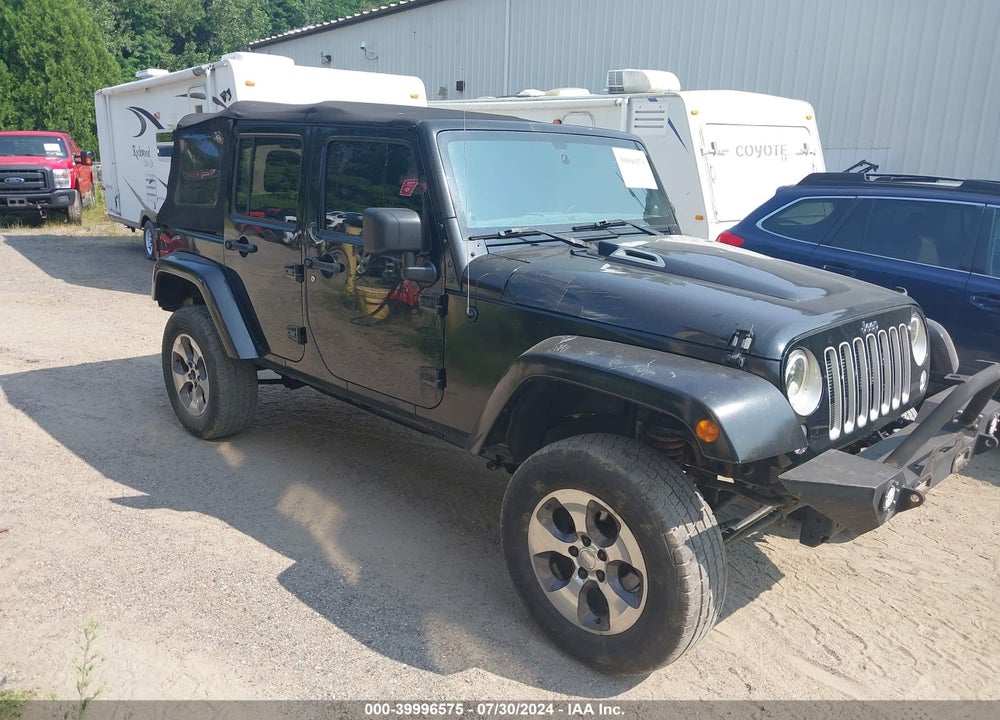 2014 JEEP WRANGLER UNLIMITED SAHARA VIN: 1C4BJWEGXEL313433