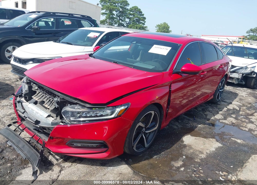 2019 HONDA ACCORD SPORT 2.0T VIN: 1HGCV2F33KA001265