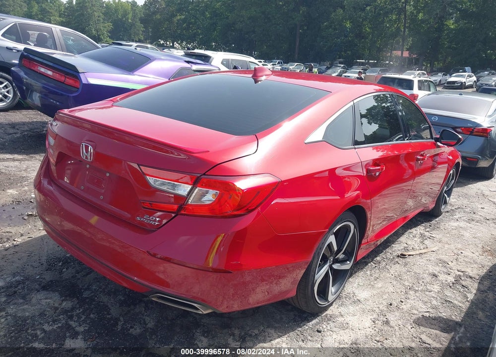 2019 HONDA ACCORD SPORT 2.0T VIN: 1HGCV2F33KA001265