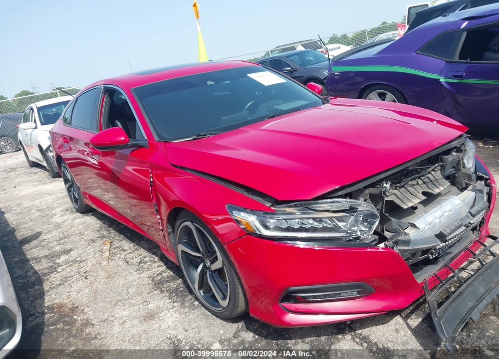 2019 HONDA ACCORD SPORT 2.0T VIN: 1HGCV2F33KA001265