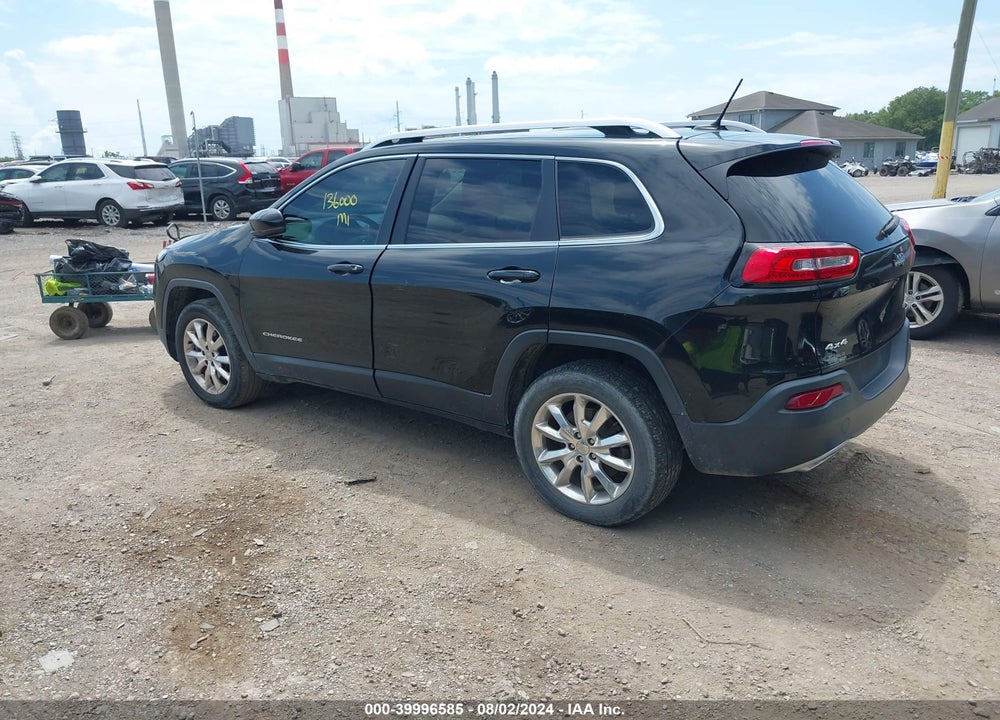 2015 JEEP CHEROKEE LIMITED VIN: 1C4PJMDS4FW728909