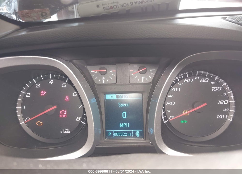 2015 CHEVROLET EQUINOX 1LT VIN: 2GNALBEK7F1176193