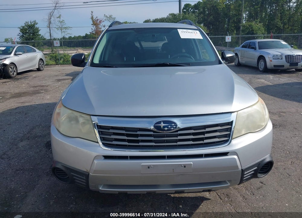 2010 SUBARU FORESTER 2.5X VIN: JF2SH6BC8AH900029