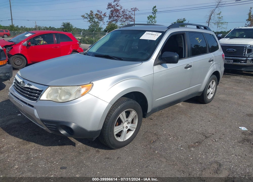 2010 SUBARU FORESTER 2.5X VIN: JF2SH6BC8AH900029