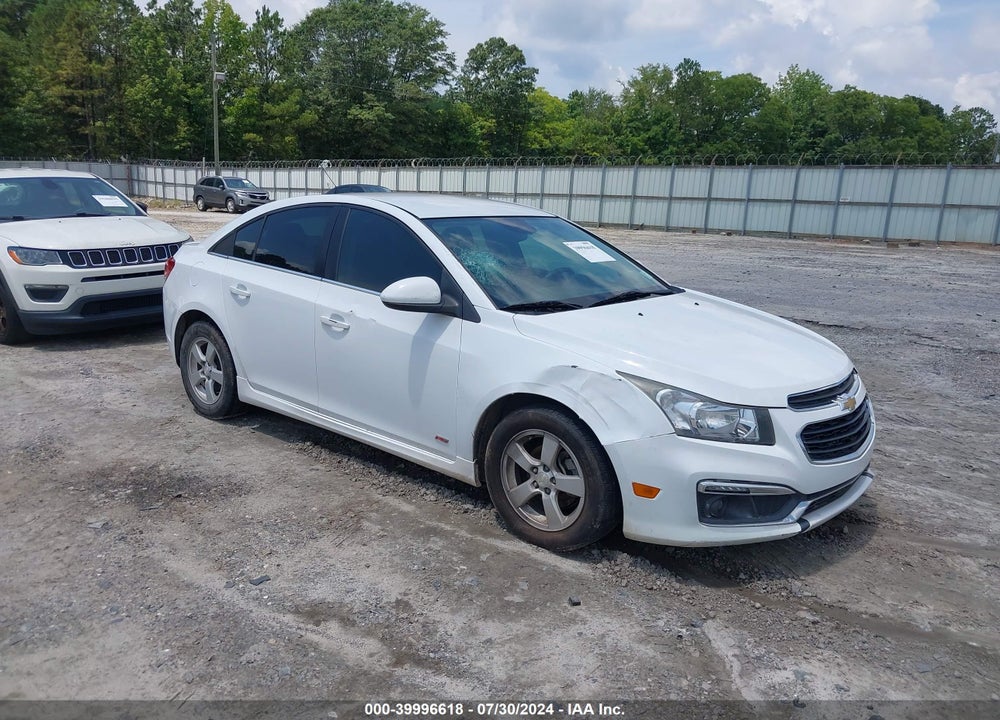 2015 CHEVROLET CRUZE 1LT AUTO VIN: 1G1PC5SB2F7162349