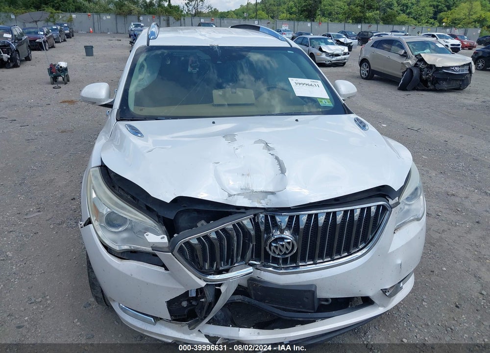 2016 BUICK ENCLAVE LEATHER VIN: 5GAKRBKDXGJ247428