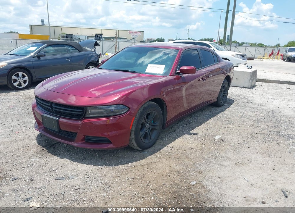 2017 DODGE CHARGER SE RWD VIN: 2C3CDXBG2HH504209