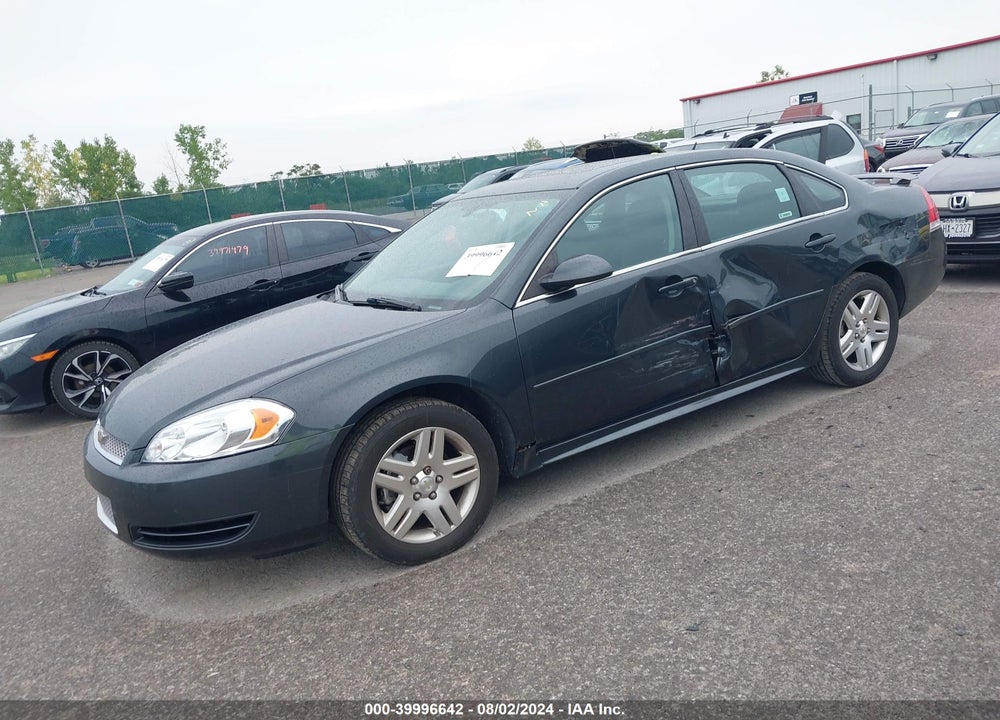 2013 CHEVROLET IMPALA LT VIN: 2G1WG5E39D1152996
