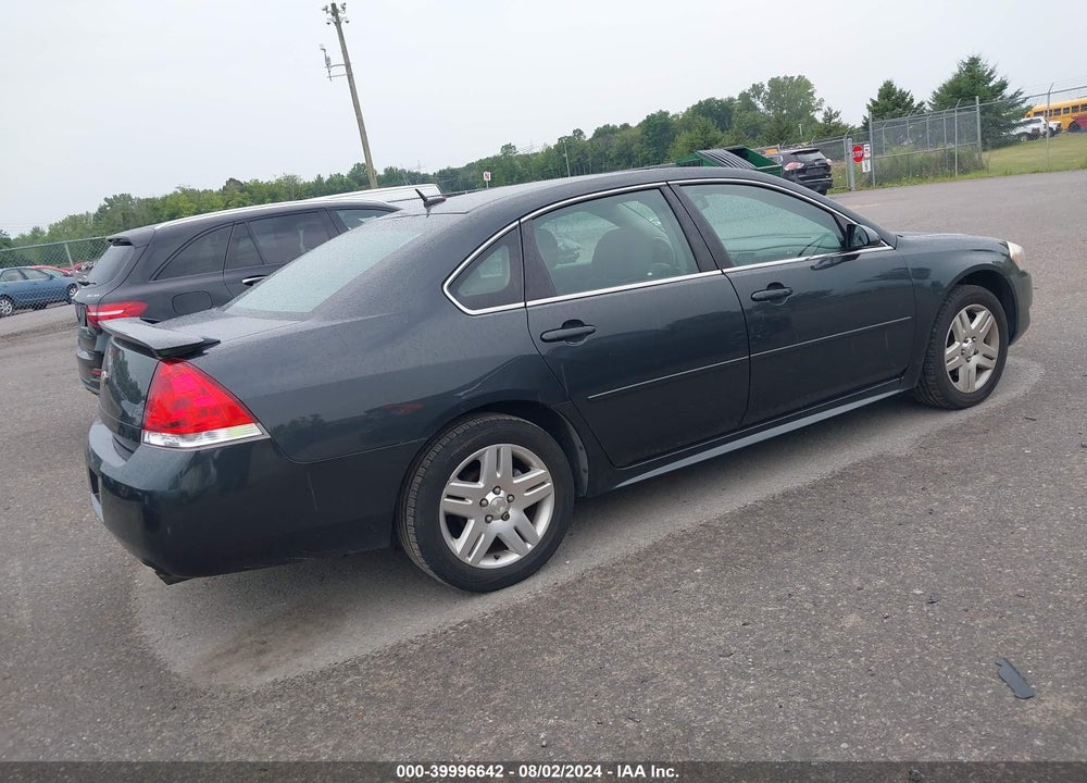 2013 CHEVROLET IMPALA LT VIN: 2G1WG5E39D1152996
