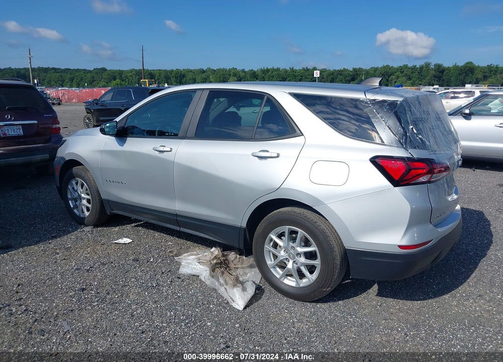 2022 CHEVROLET EQUINOX AWD LS VIN: 3GNAXSEVXNS163570