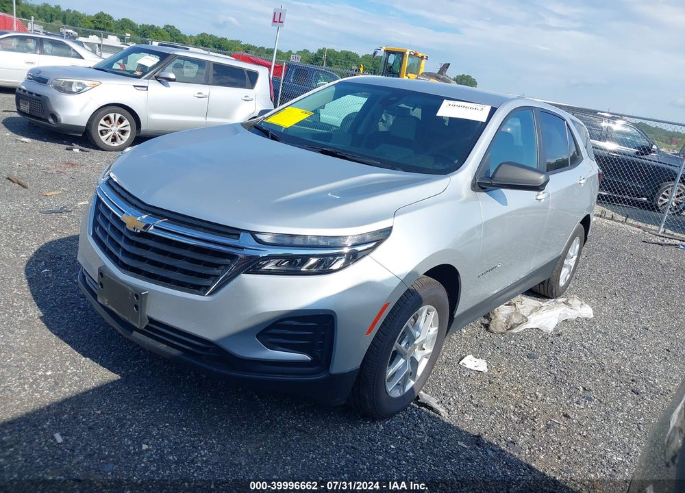 2022 CHEVROLET EQUINOX AWD LS VIN: 3GNAXSEVXNS163570