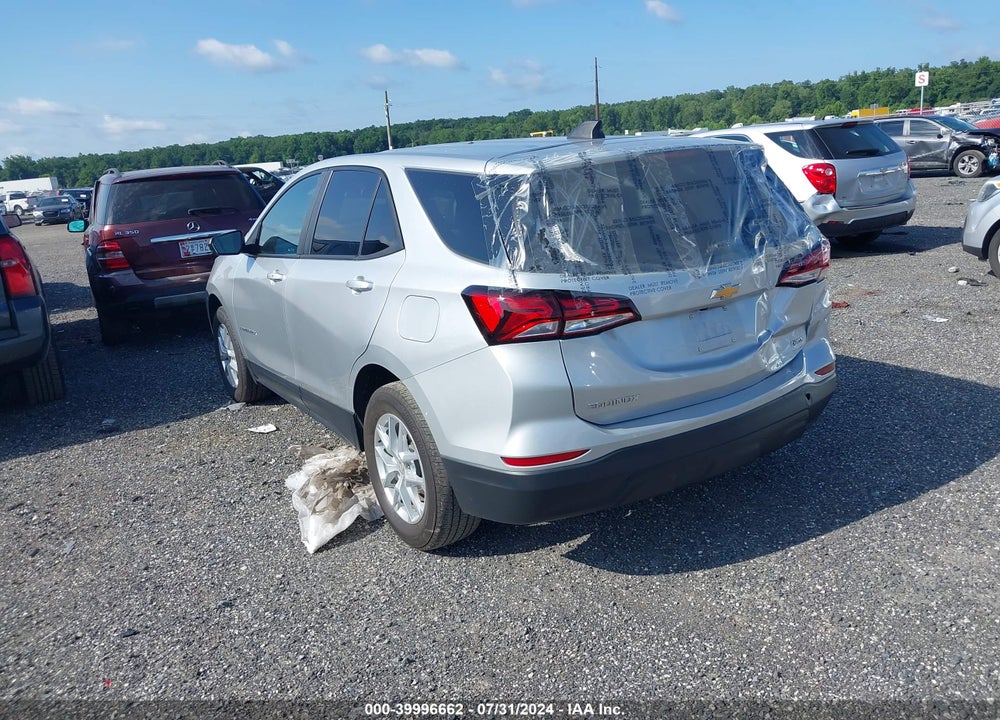 2022 CHEVROLET EQUINOX AWD LS VIN: 3GNAXSEVXNS163570