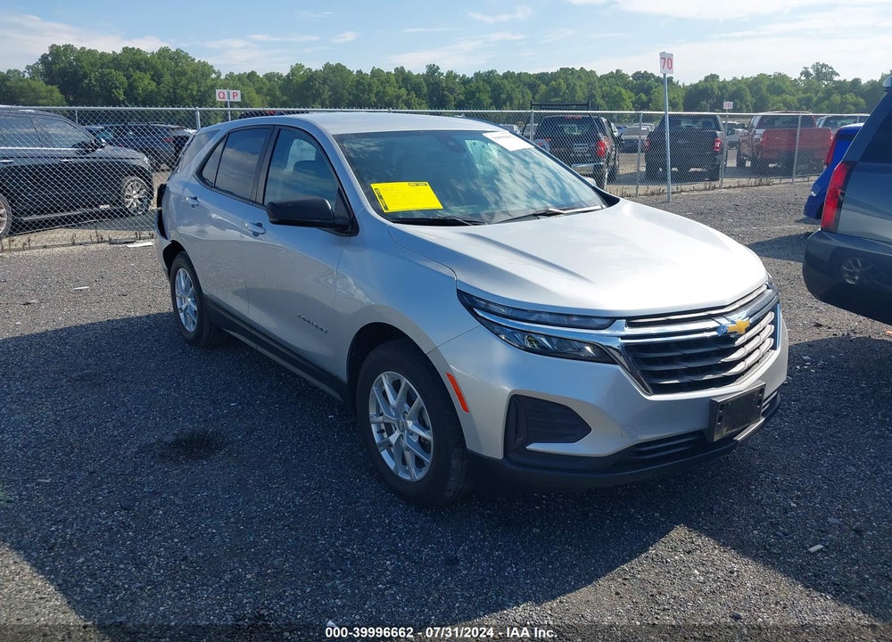 2022 CHEVROLET EQUINOX AWD LS VIN: 3GNAXSEVXNS163570