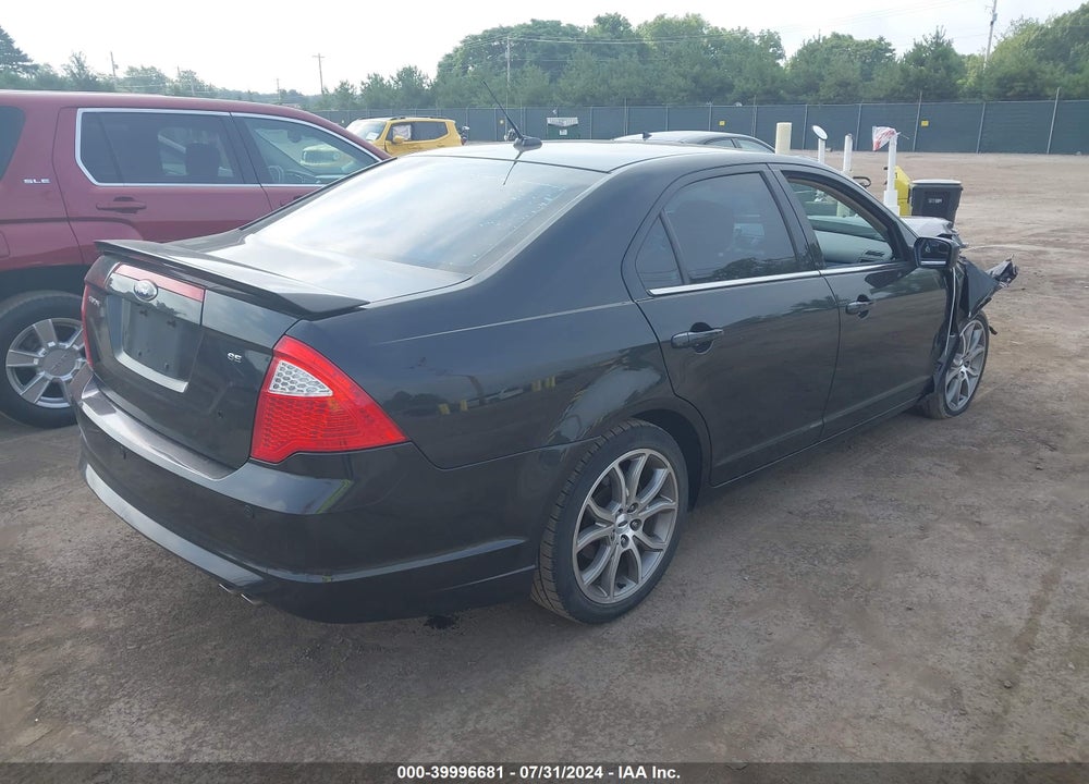 2011 FORD FUSION SE VIN: 3FAHP0HA7BR207831