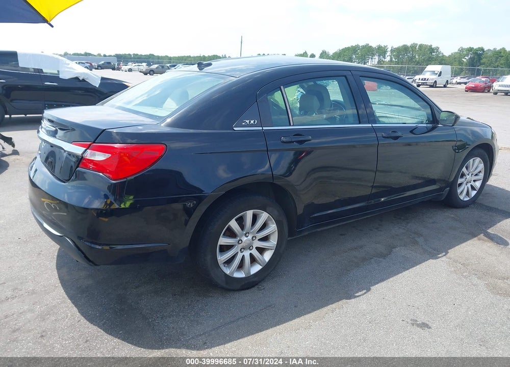 2014 CHRYSLER 200 TOURING VIN: 1C3CCBBB5EN185076