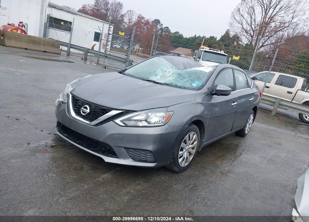 2017 NISSAN SENTRA SV VIN: 3N1AB7AP7HL708475