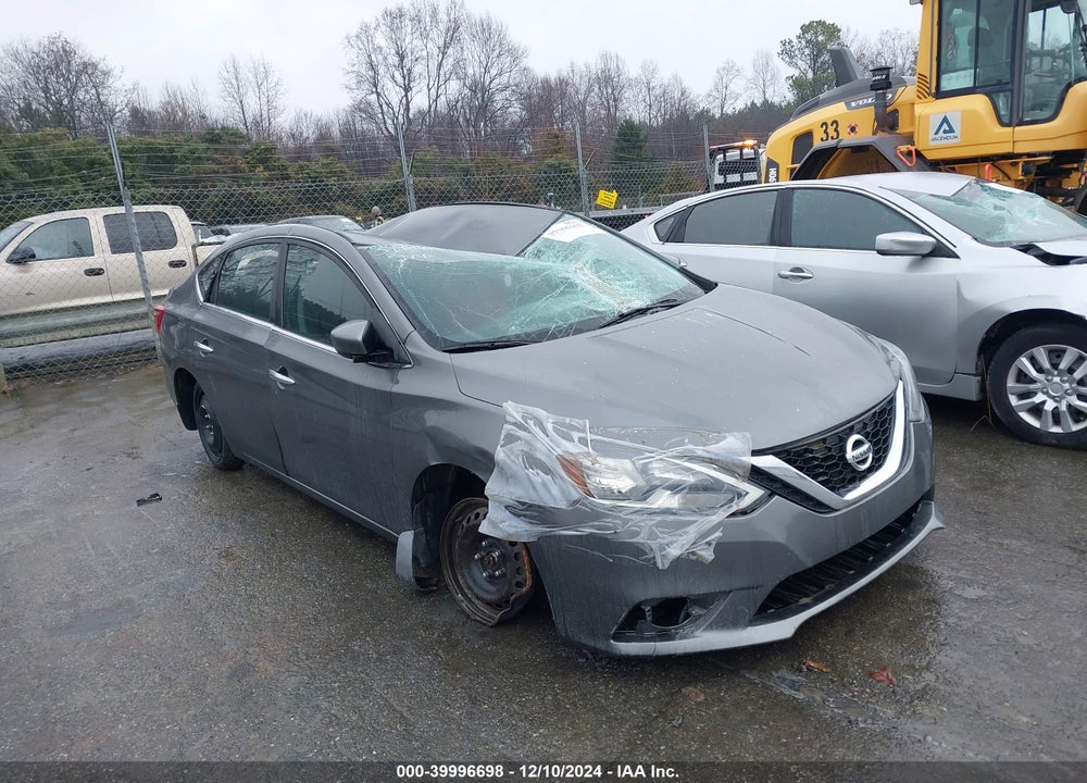 2017 NISSAN SENTRA SV VIN: 3N1AB7AP7HL708475