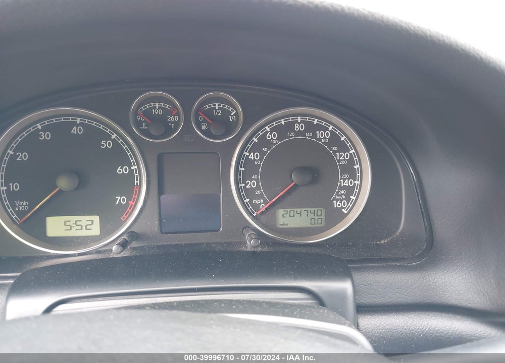 2003 VOLKSWAGEN PASSAT GLS VIN: WVWPD63BX3P039550