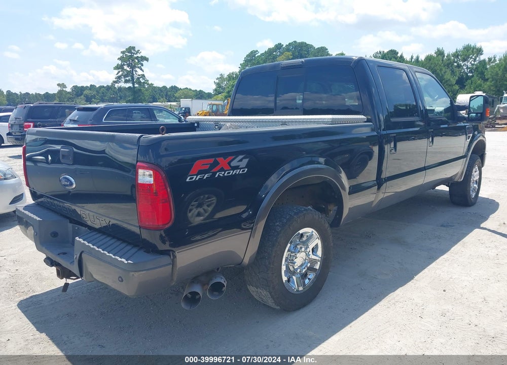 2008 FORD F-250 FX4/HARLEY-DAVIDSON/KING RANCH/LARIAT/XL/XLT VIN: 1FTSW21R78EC33159