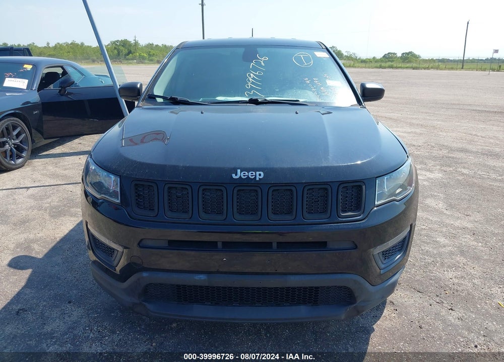 2018 JEEP COMPASS SPORT FWD VIN: 3C4NJCAB0JT339480