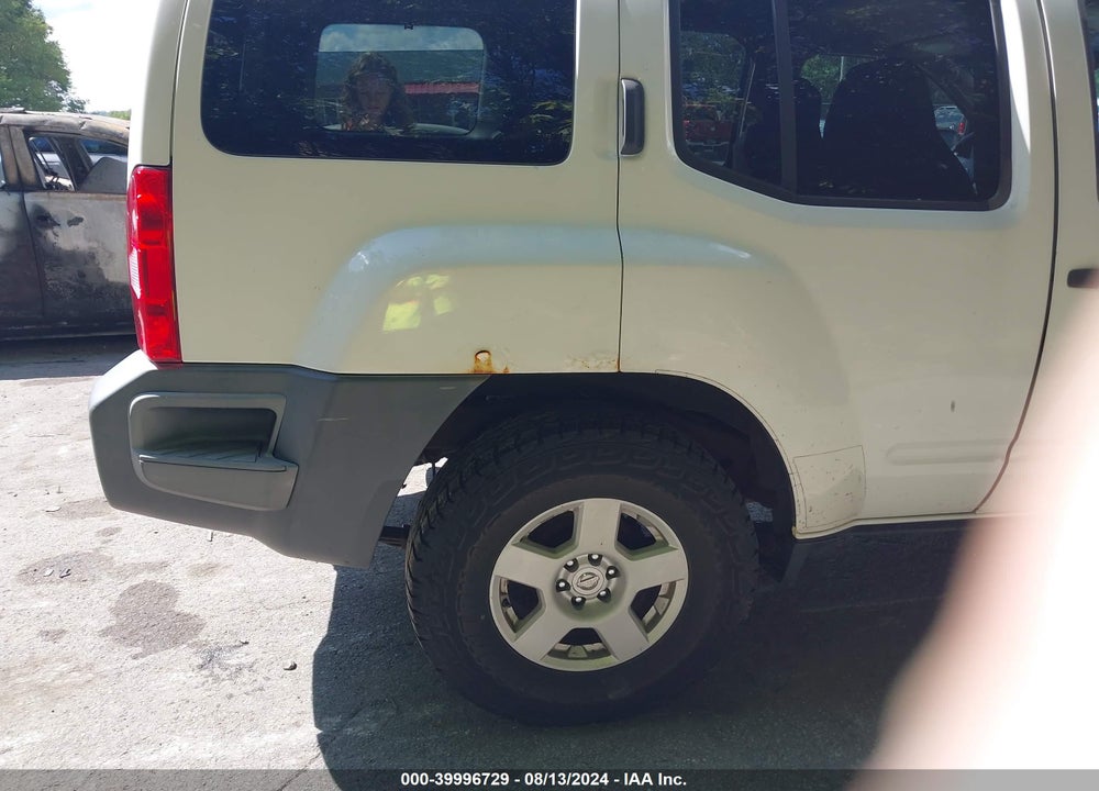 2005 NISSAN XTERRA S VIN: 5N1AN08W35C610376