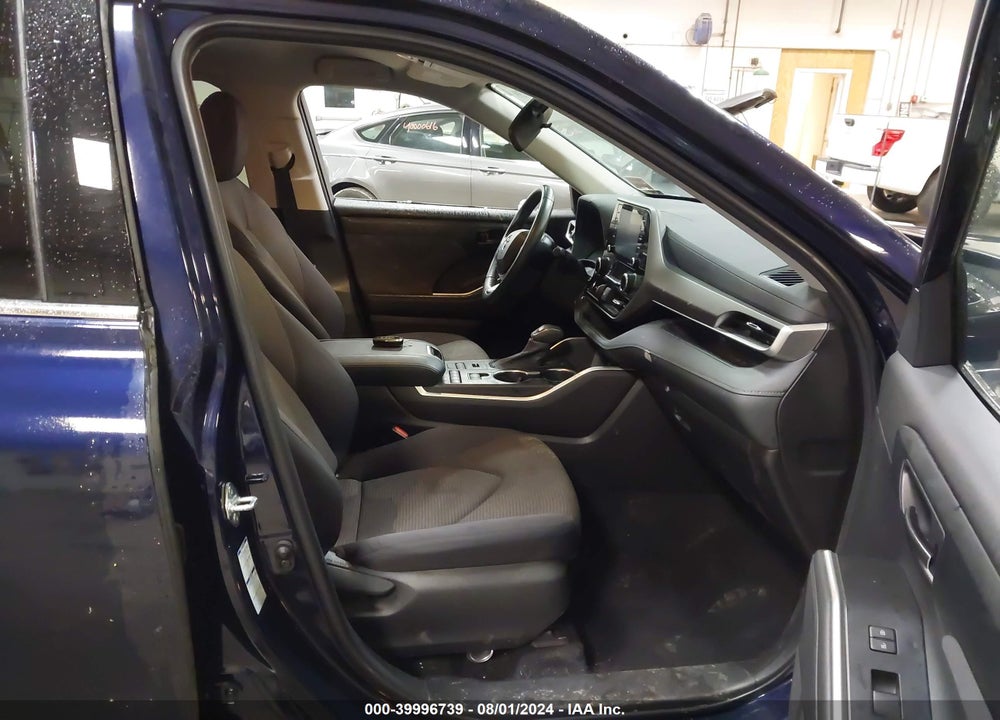 2022 TOYOTA HIGHLANDER LE VIN: 5TDBZRBHXNS580593