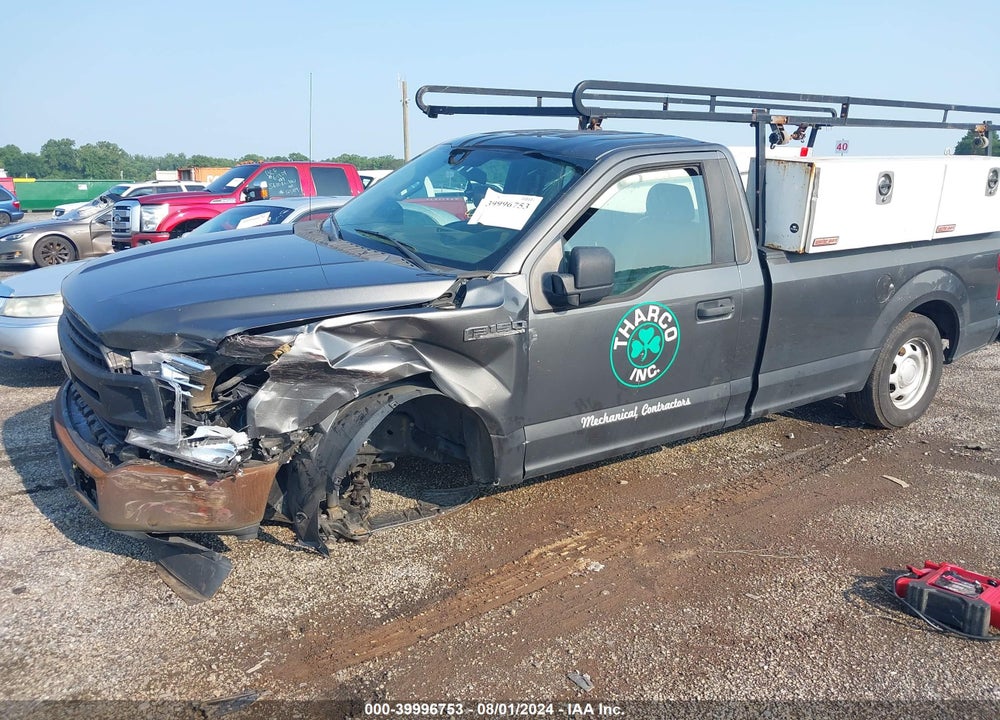 2018 FORD F-150 XL VIN: 1FTMF1CBXJKC68109
