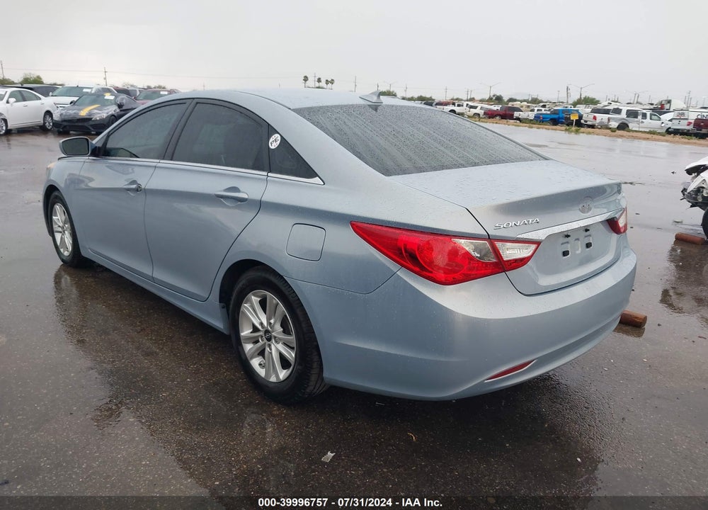 2012 HYUNDAI SONATA GLS VIN: 5NPEB4AC2CH334618