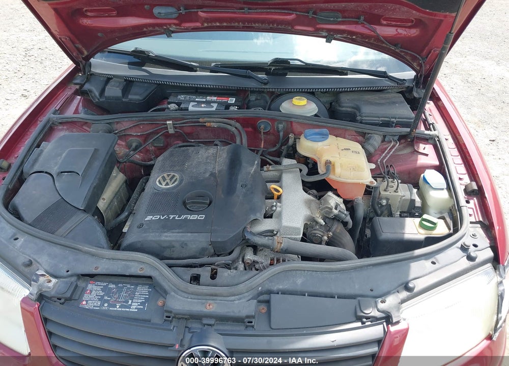 1999 VOLKSWAGEN PASSAT GLS VIN: WVWMA63B7XE436453