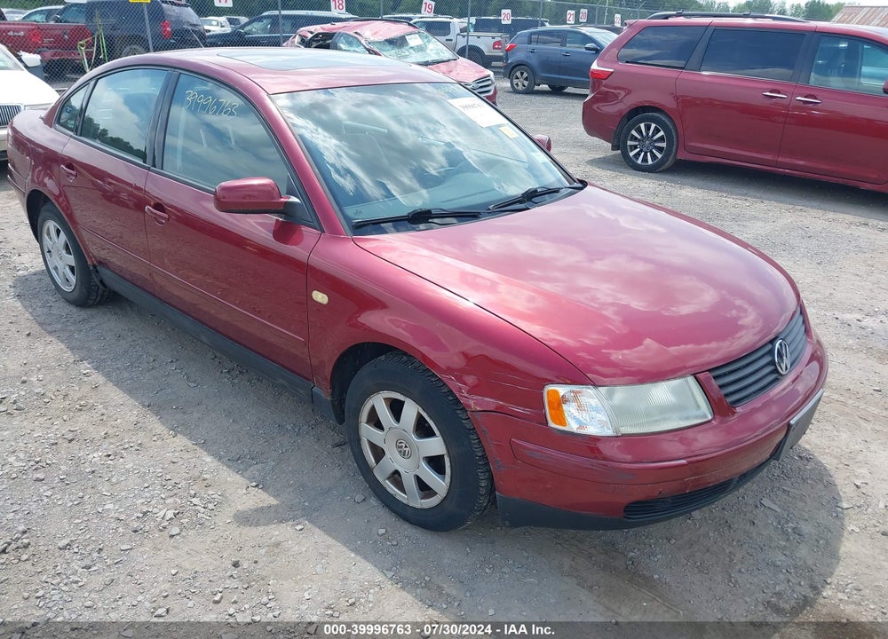 1999 VOLKSWAGEN PASSAT GLS VIN: WVWMA63B7XE436453