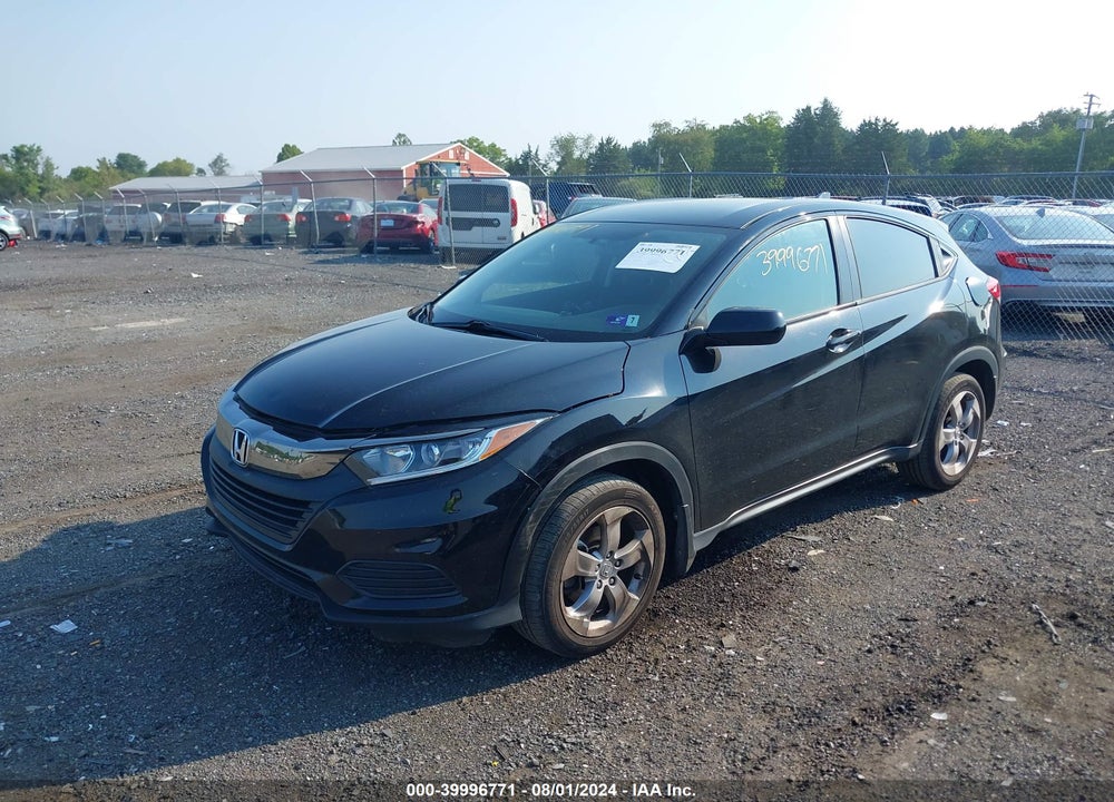 2019 HONDA HR-V LX VIN: 3CZRU6H32KG720857