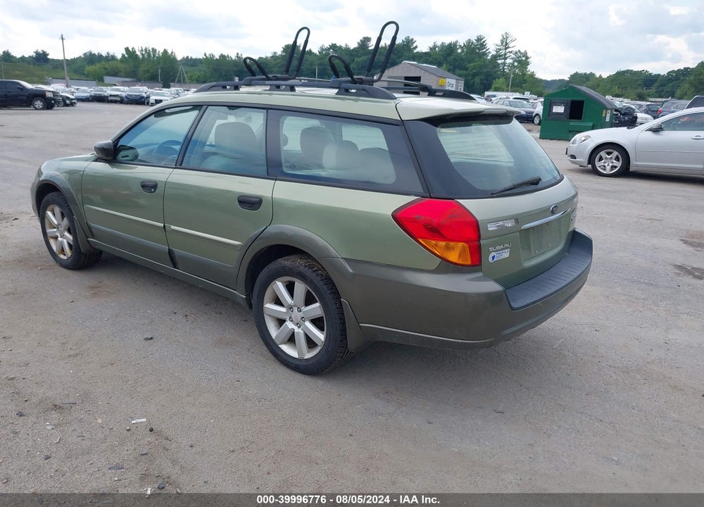 2006 SUBARU OUTBACK 2.5I VIN: 4S4BP61C467330591