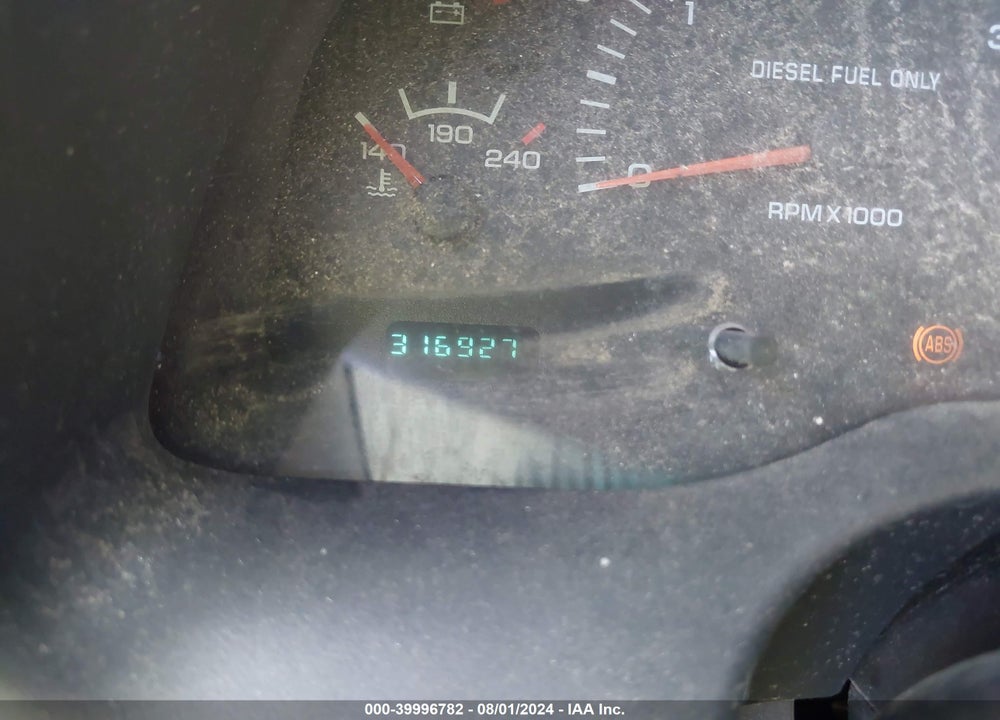 2000 DODGE RAM 3500 ST VIN: 1B7MC3361YJ176801