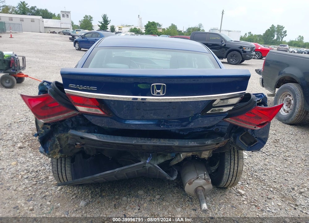 2014 HONDA CIVIC LX VIN: 19XFB2F58EE043647