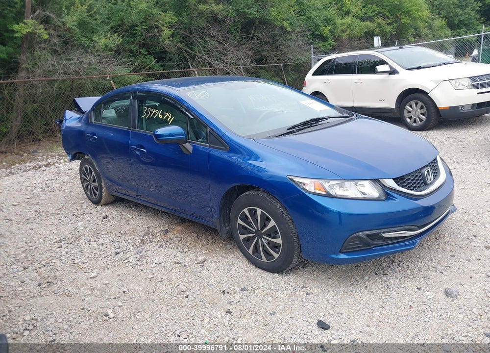 2014 HONDA CIVIC LX VIN: 19XFB2F58EE043647