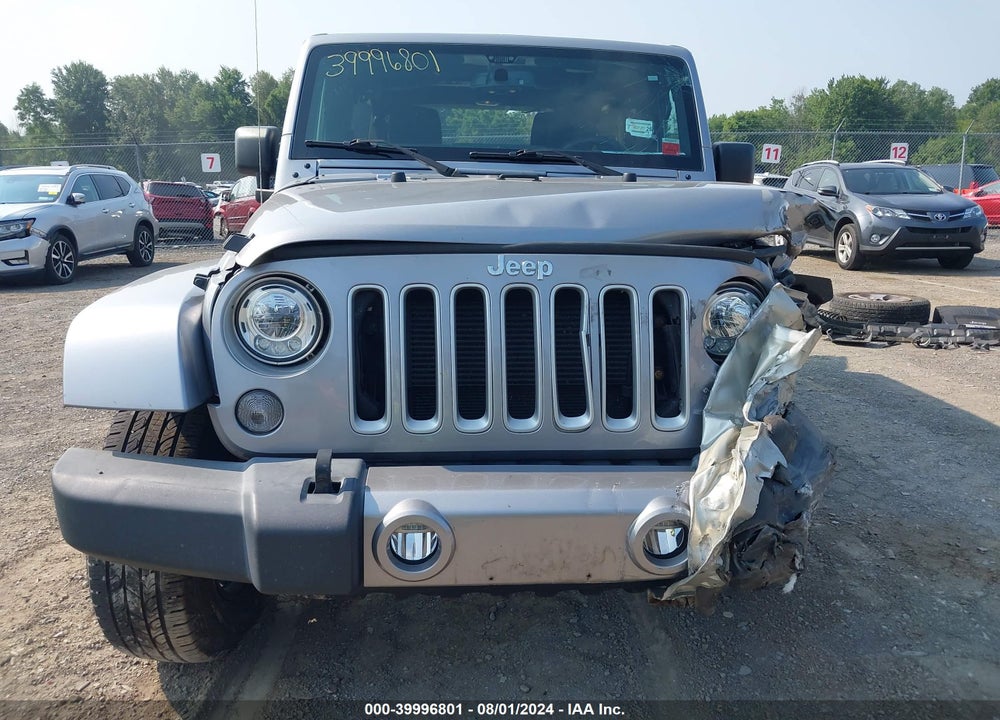 2018 JEEP WRANGLER JK UNLIMITED SAHARA 4X4 VIN: 1C4BJWEG2JL937625