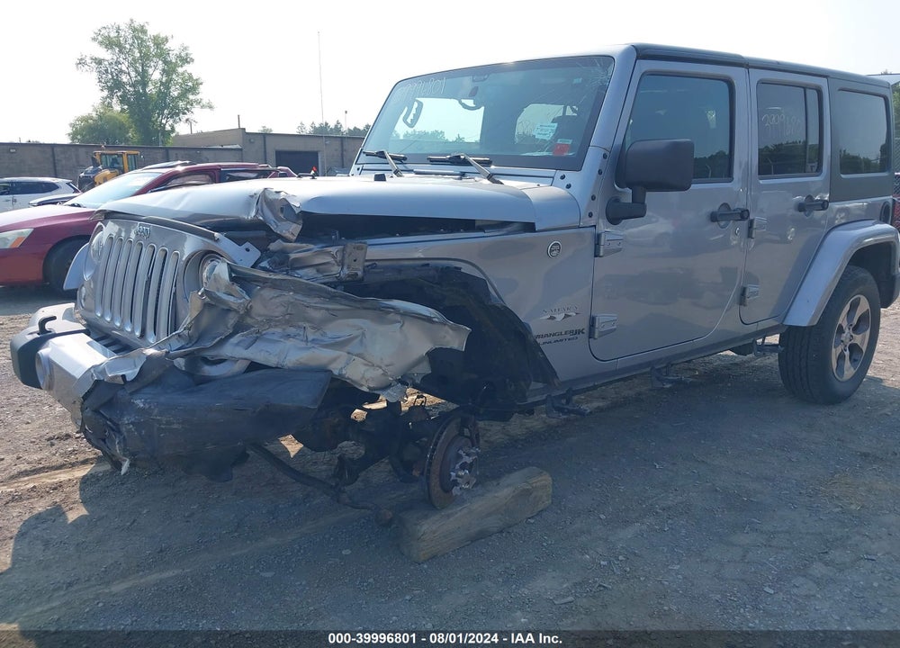2018 JEEP WRANGLER JK UNLIMITED SAHARA 4X4 VIN: 1C4BJWEG2JL937625