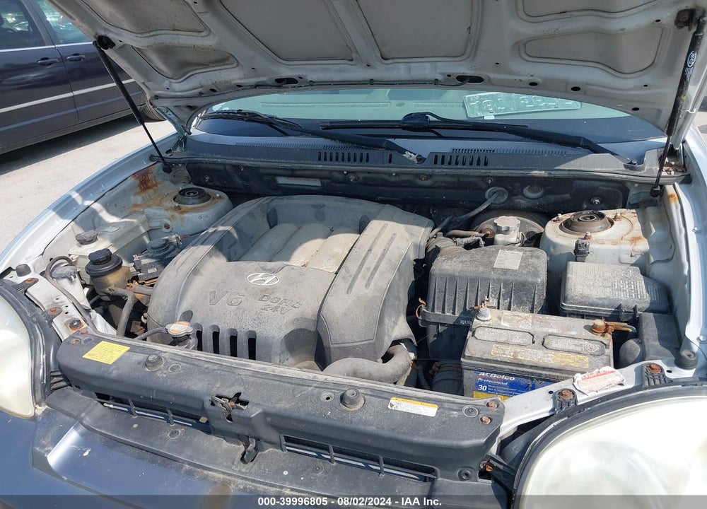 2006 HYUNDAI SANTA FE GLS VIN: KM8SC73D46U105550
