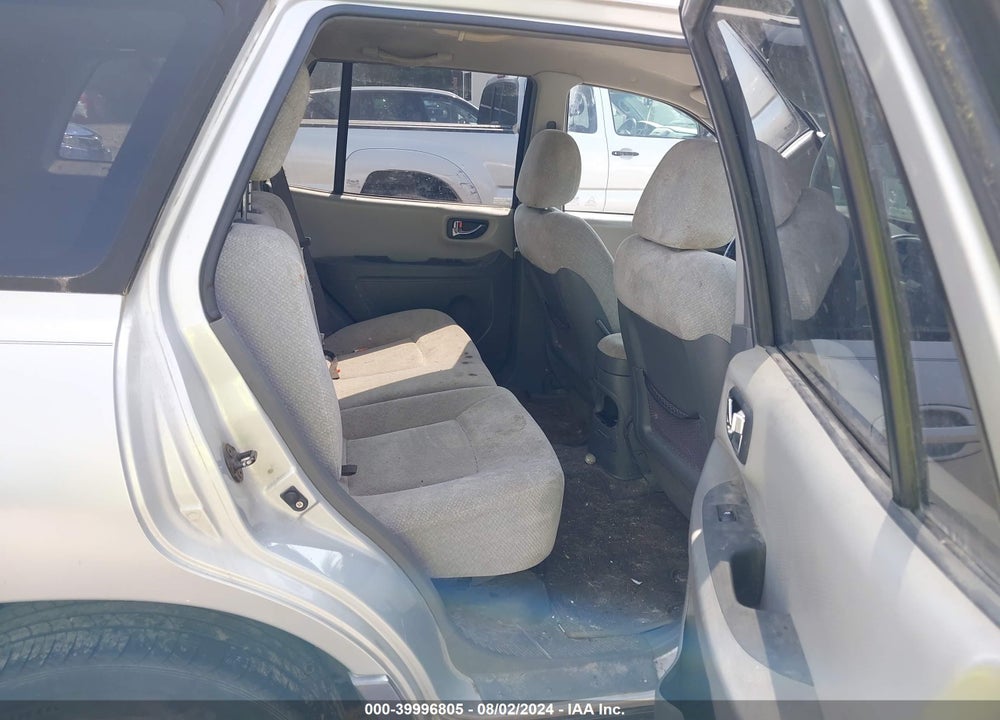 2006 HYUNDAI SANTA FE GLS VIN: KM8SC73D46U105550