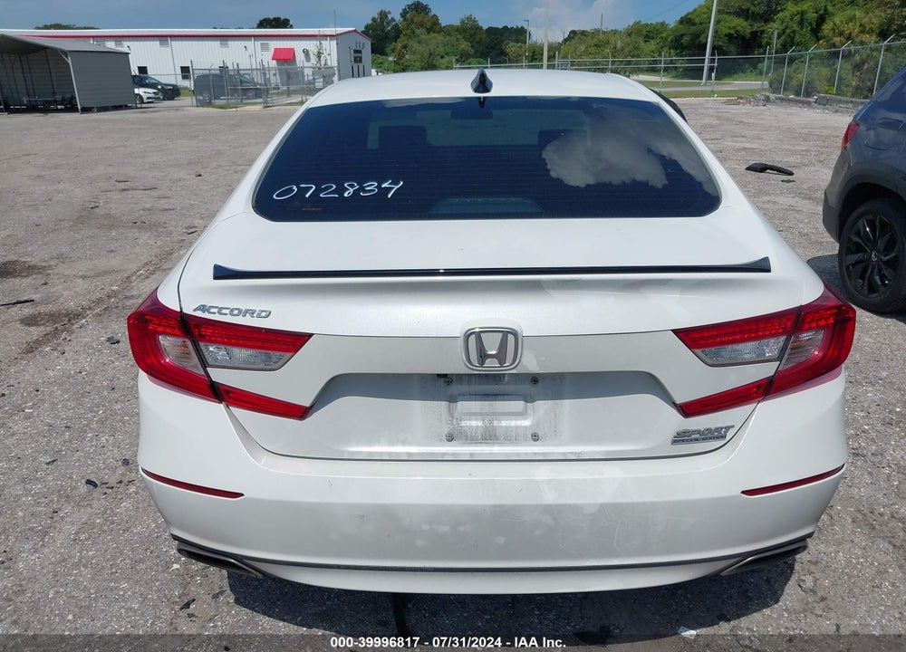 2022 HONDA ACCORD SPORT SPECIAL EDITION VIN: 1HGCV1F49NA072834
