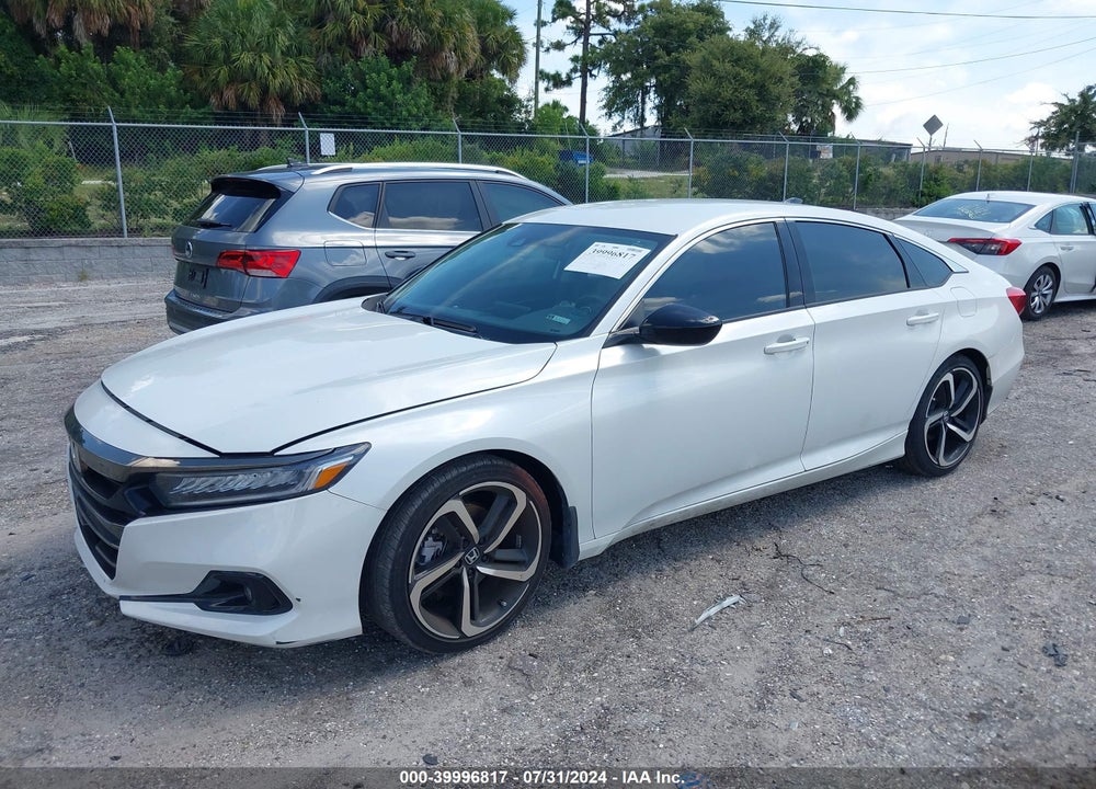 2022 HONDA ACCORD SPORT SPECIAL EDITION VIN: 1HGCV1F49NA072834
