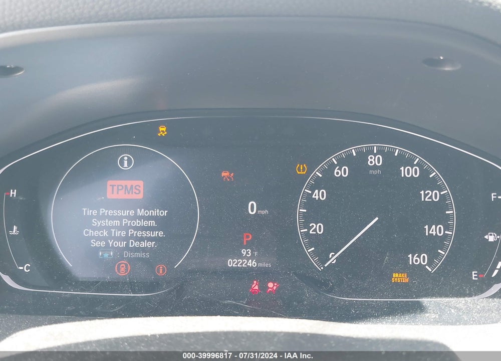2022 HONDA ACCORD SPORT SPECIAL EDITION VIN: 1HGCV1F49NA072834