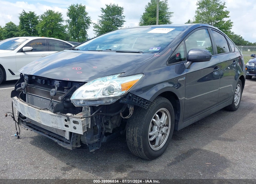2010 TOYOTA PRIUS III VIN: JTDKN3DU9A0136167