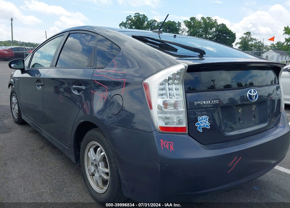 2010 TOYOTA PRIUS III VIN: JTDKN3DU9A0136167