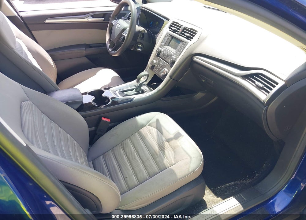 2016 FORD FUSION S VIN: 3FA6P0G75GR376508