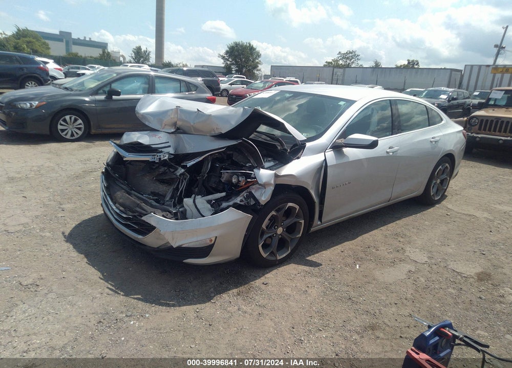 2021 CHEVROLET MALIBU FWD LT VIN: 1G1ZD5ST1MF024948